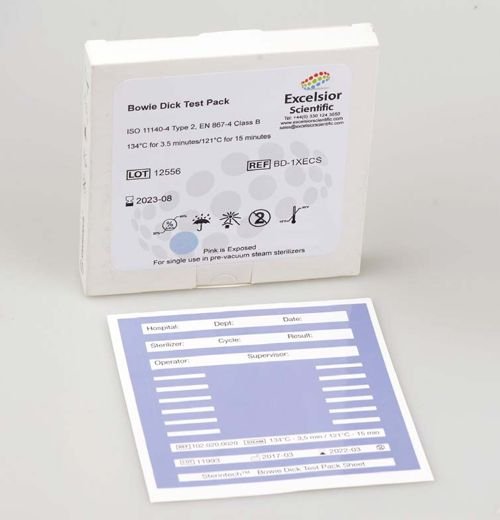 Bowie-Dick test pack