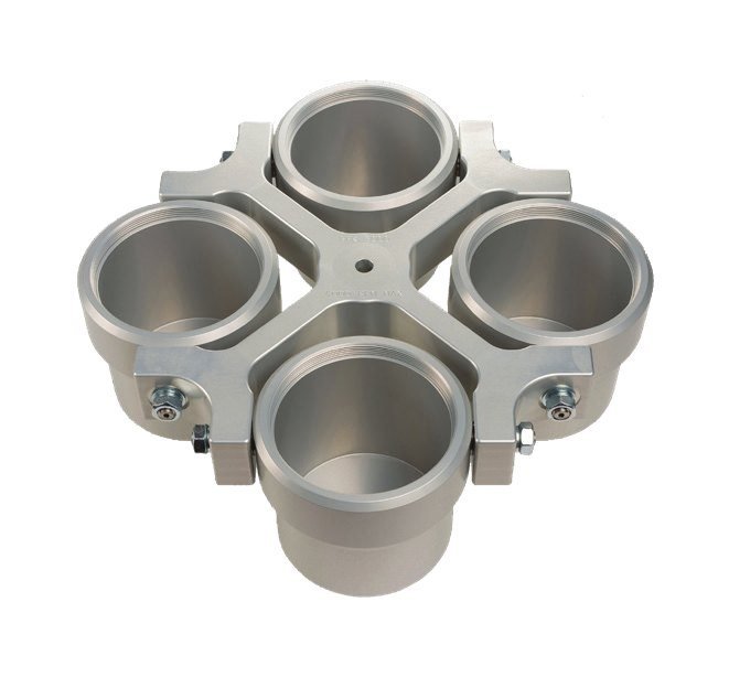 Swing-out rotor carrier