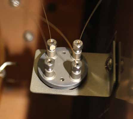 SilFlow microchannel device in a GC oven