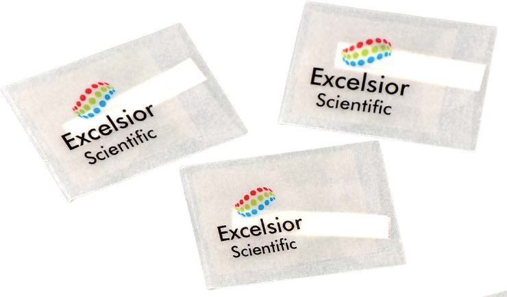 Spore strips in glassine envelopes